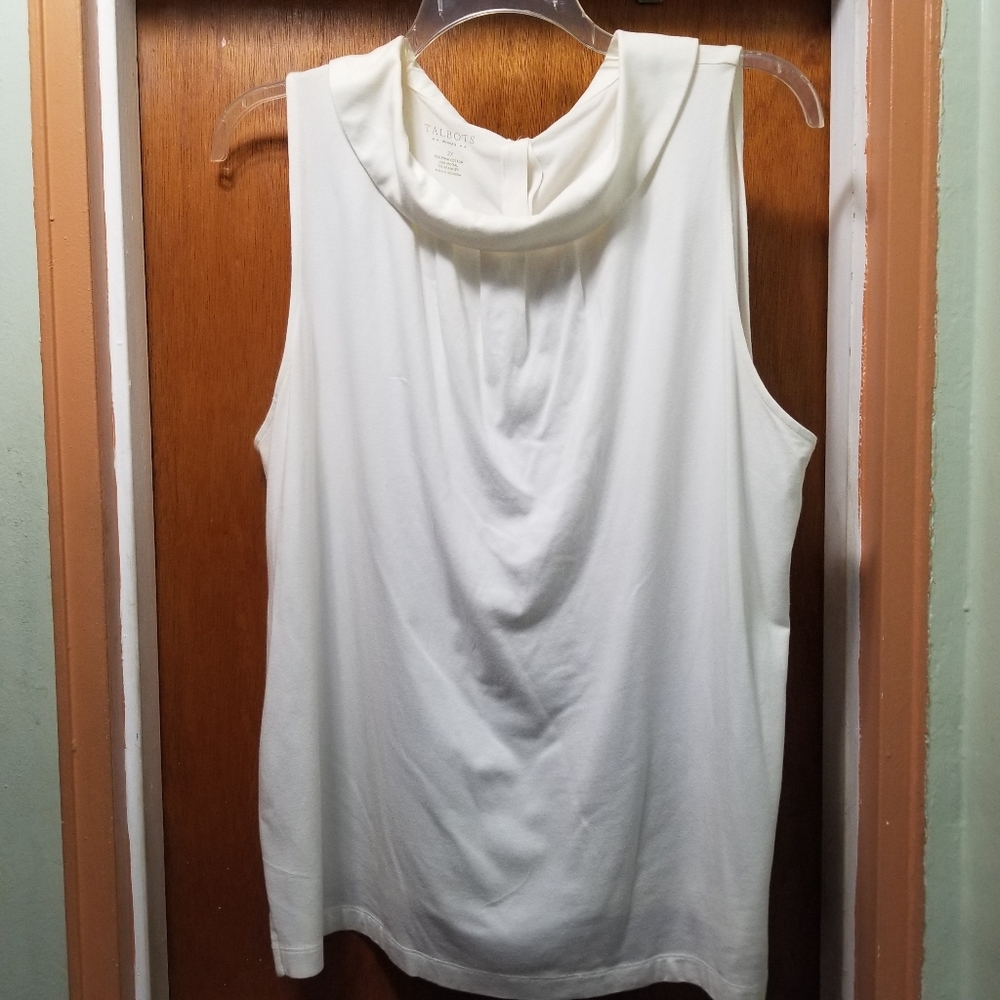 Talbots Cotton Blend Sleeveless tank